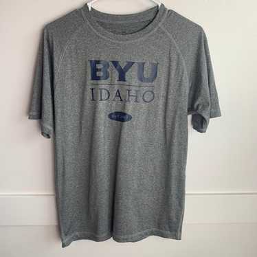 Brigham Young University Idaho Gray Dry Fit Shirt - image 1