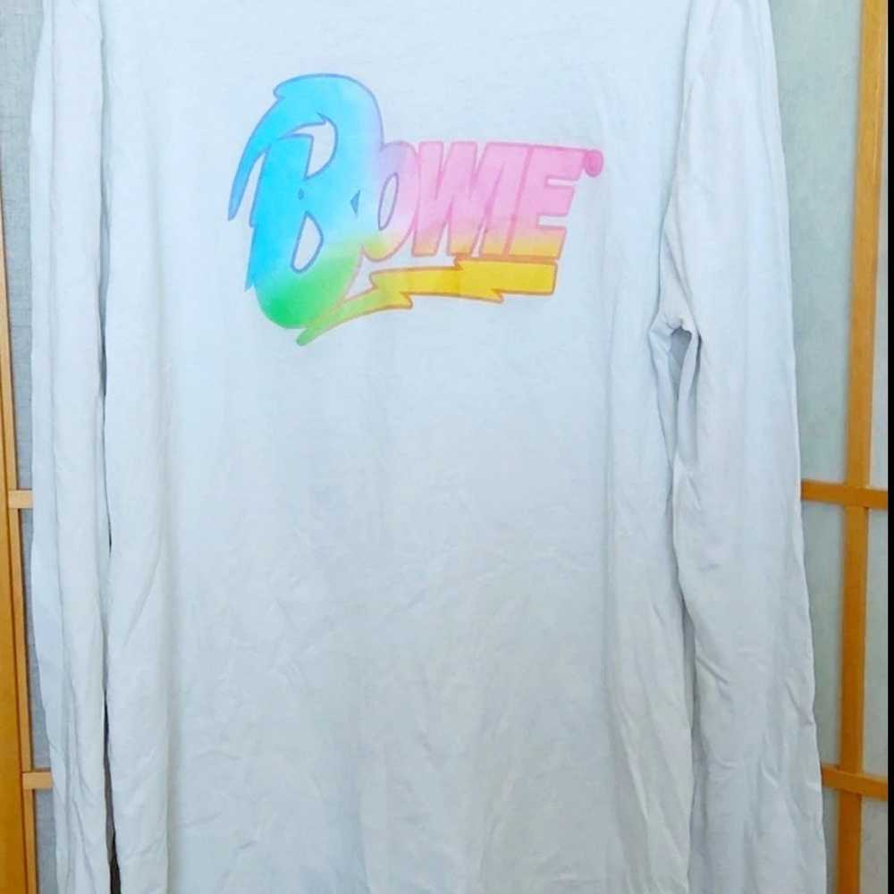 Old Navy long sleeve Bowie t-shirt size small (NW… - image 1