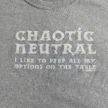 Chaotic Neutral tshirt - D&D graphic tshirt funny… - image 1