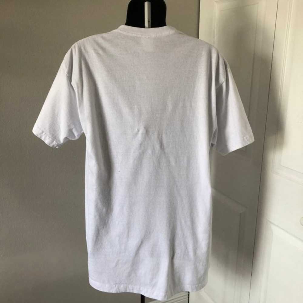 BEST COTTON PREMIUM WHITE V NECK MENS TEE/ 3XL - image 6