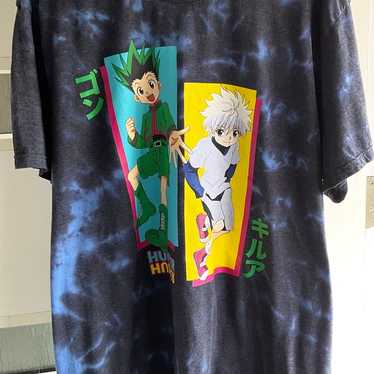 Hunter X Hunter Graphic Tie Dye Men’s Shirt Size … - image 1