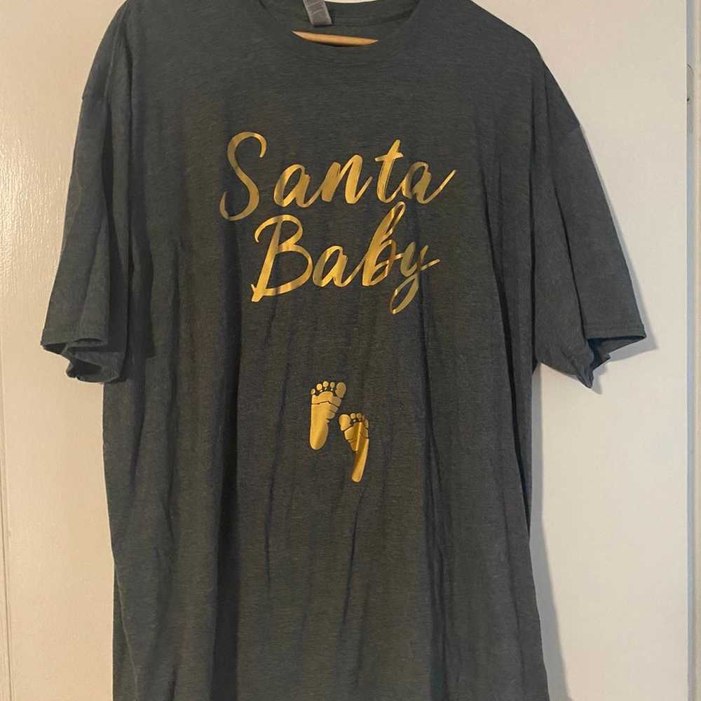 Santa baby t shirt - image 1