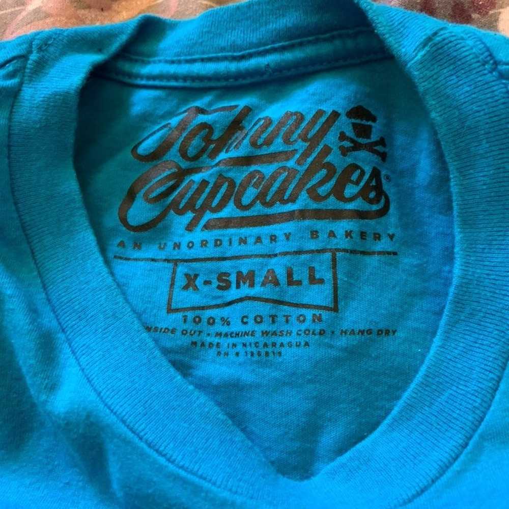 Johnny Cupcakes shark tshirt - image 2
