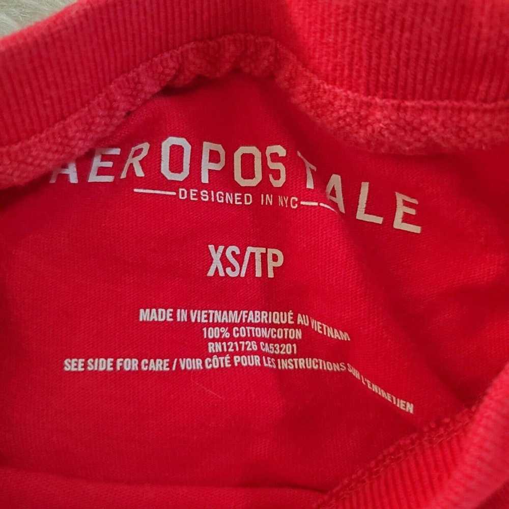 Aeropostale NY Mens Crewneck T-Shirt Size XS Red … - image 6