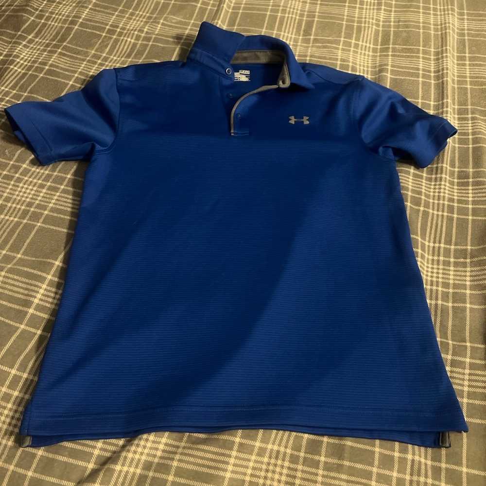 Under Armour Collared T-Shirt Size Small Men - image 1