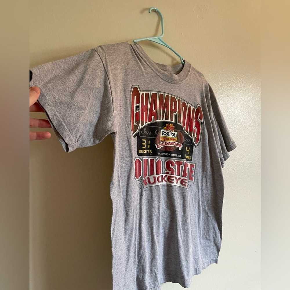 Vintage Ohio State Football Graphic T-shirt - image 3