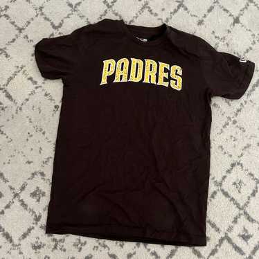 Men's San Diego Padres '47 Brown/Gold Shortstop Pullover Hoodie