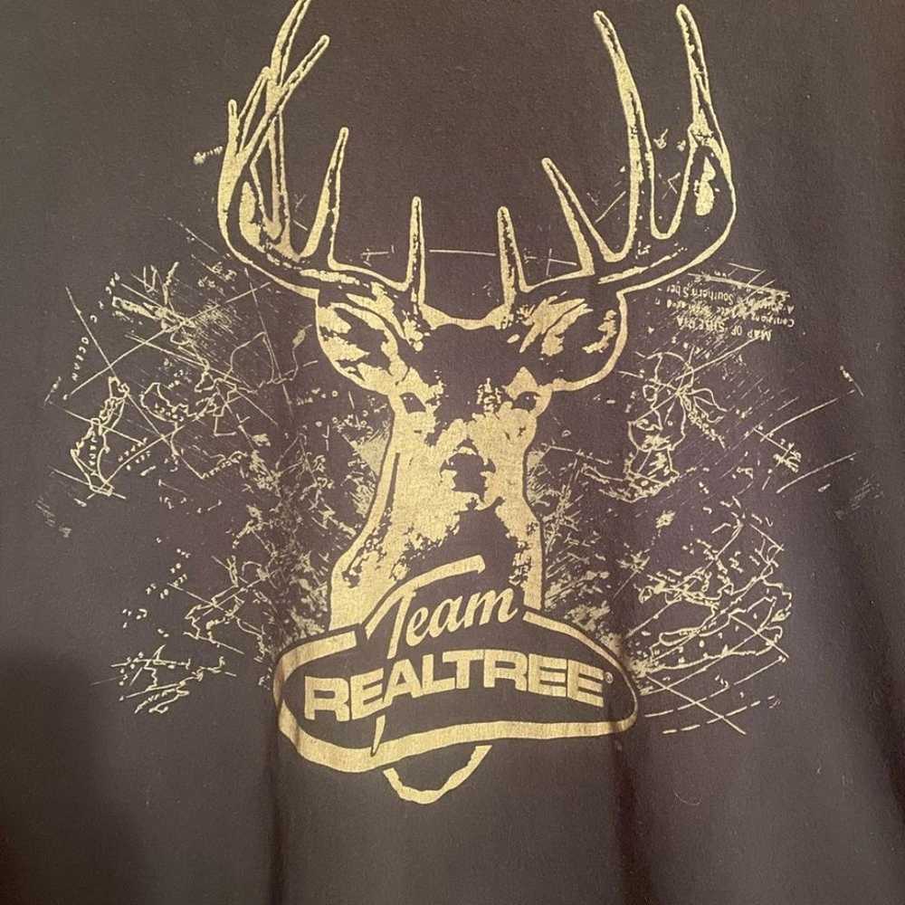 Realtree Black Long Sleeve T-Shirt Men’s Size XL - image 1