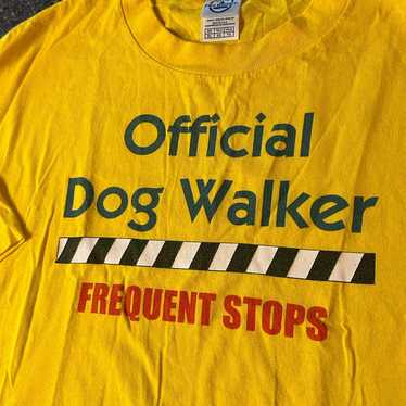 Official Dog Walker T-shirt - image 1