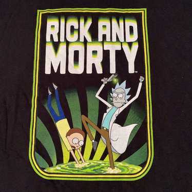 Rick and Morty Short Sleeve Shirt - image 1