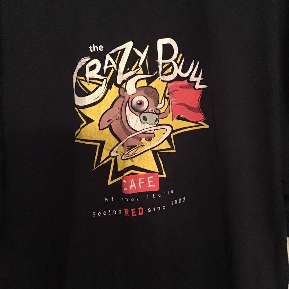 Crazy bull cafe shirt - image 1