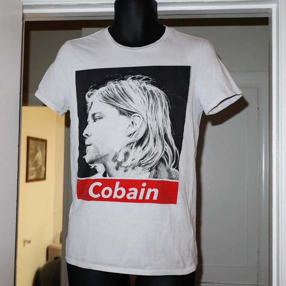 Nirvana x H&M Kurt Cobain Supreme Style Tee XS - image 1
