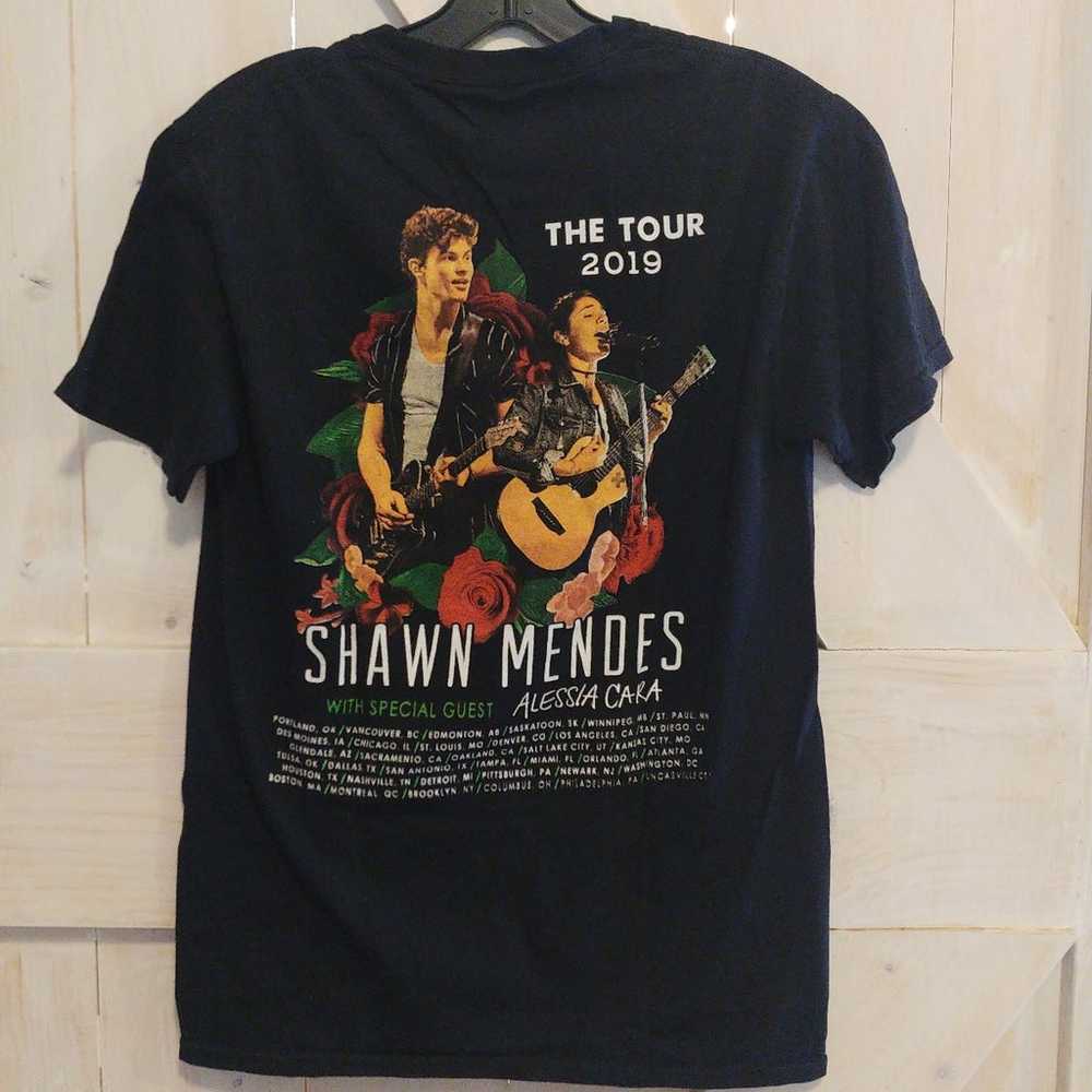 Shawn Mendes 2019 The Tour Concert tee shirt Mens… - image 2