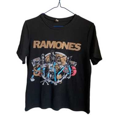 Band T Shirt Ramones Black - image 1