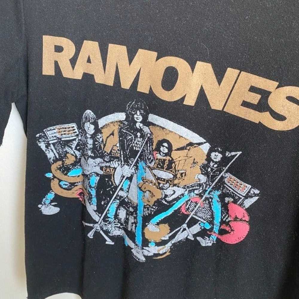Band T Shirt Ramones Black - image 2