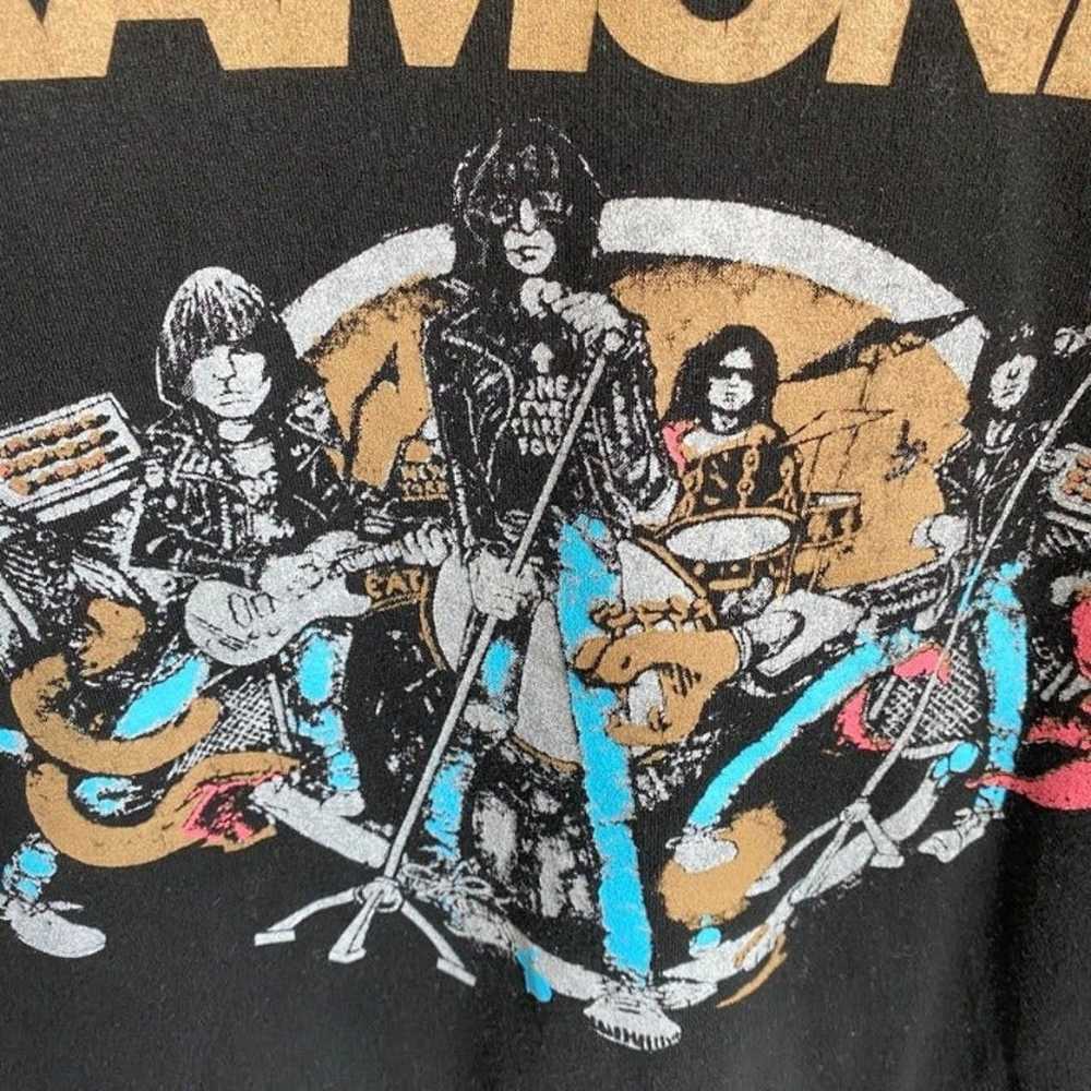 Band T Shirt Ramones Black - image 8