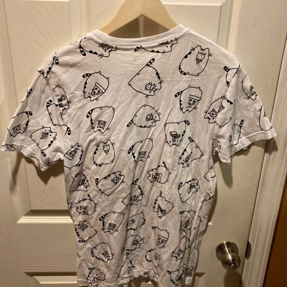 Excellent condition Pusheen print all over shirt!… - image 4