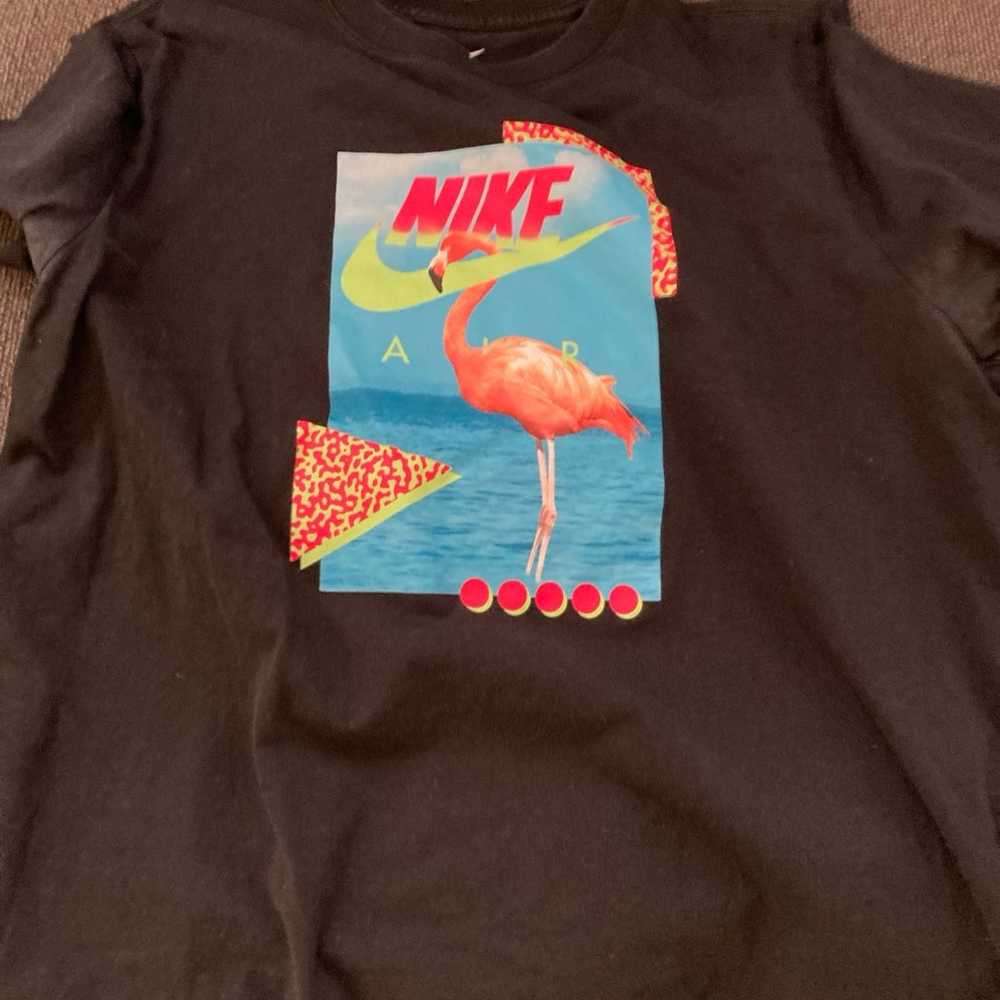 Nike Large Flamingo Swoosh t shirt - image 1