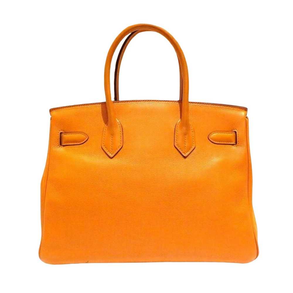 Hermès Birkin Bag 40 Leather in Ochre - image 2