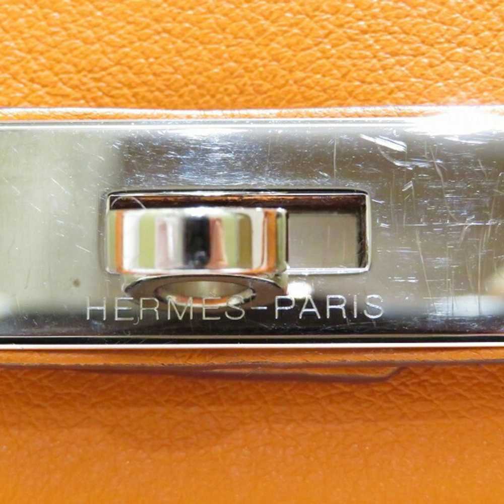 Hermès Birkin Bag 40 Leather in Ochre - image 6