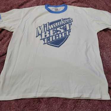 NWOT Vintage Milwaukee's Best Light Beer Shirt Men