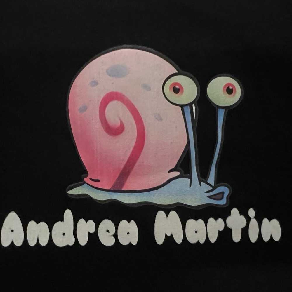 Andrea Martin SpongeBob shirt XL large black new … - image 2