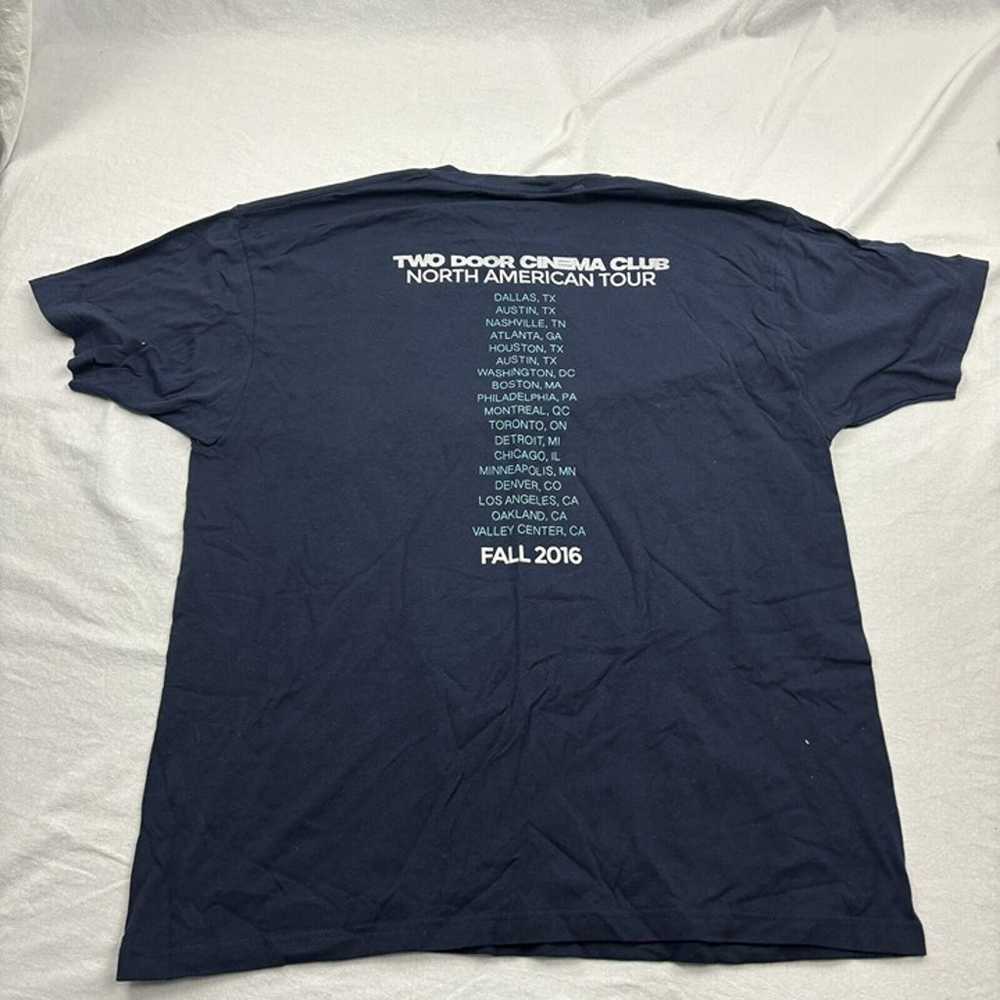 Tultex Mens Graphic T-Shirt Two Door Cinema Club … - image 2