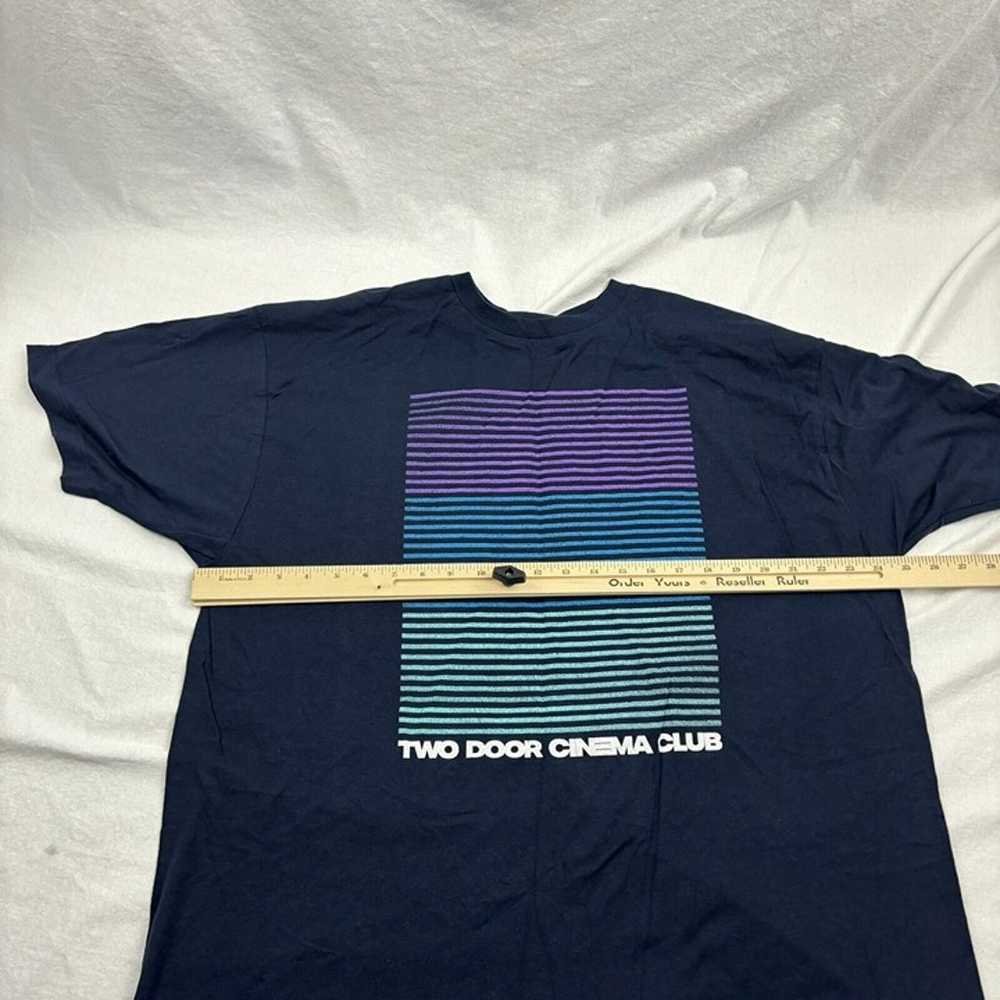 Tultex Mens Graphic T-Shirt Two Door Cinema Club … - image 4
