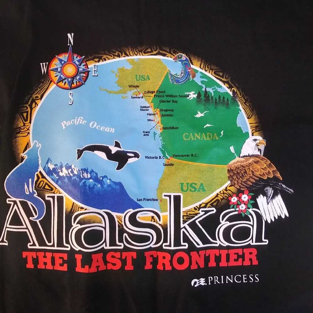 Alaska / Princess Cruise tee shirt - image 1