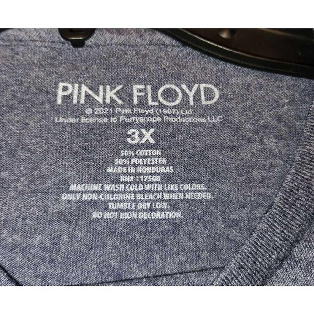 PINK FLOYD  Gray T-Shirt Men's size 3X Nineteen S… - image 2
