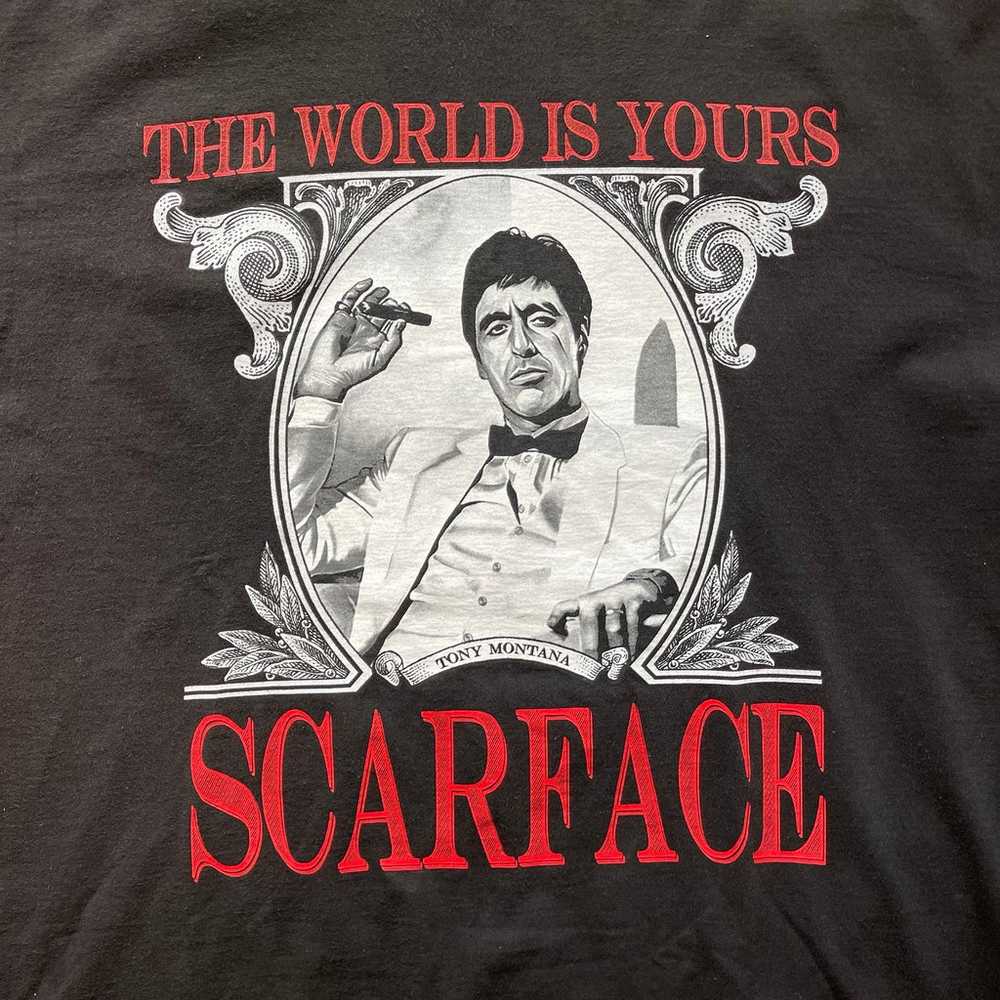 Tony Montana Scarface Movie Graphic Tshirt Size 3… - image 2