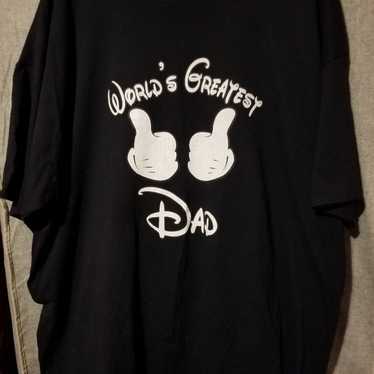 Disney Worlds Greatest Dad Shirt - image 1