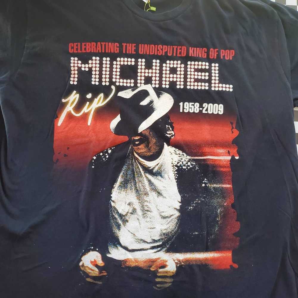 RIP Michael Jackson King of Pop Tribute Shirt 200… - image 2