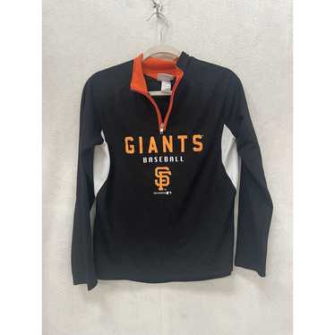 San Francisco Giants Boys Sweatshirt Large Black … - image 1