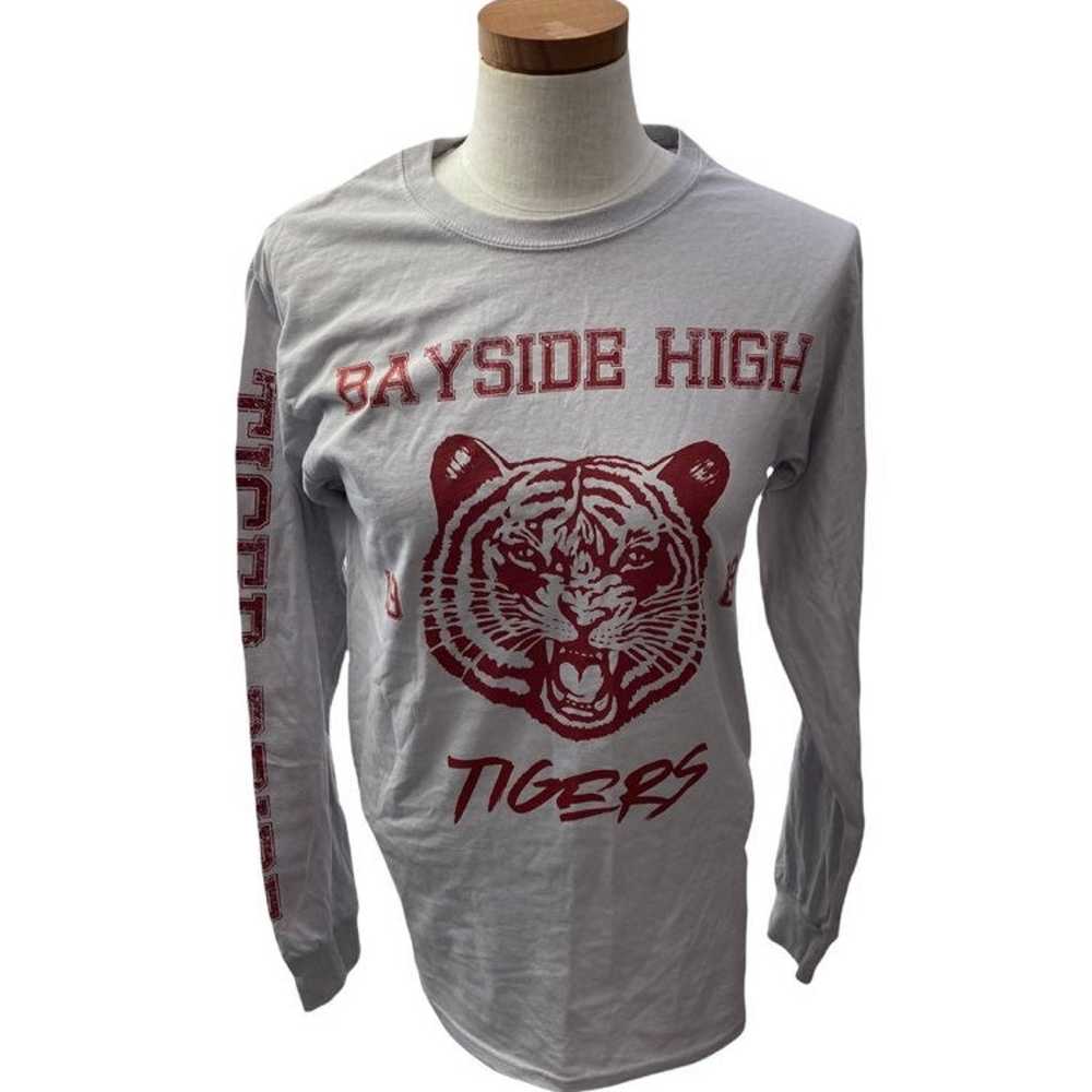 Saved By The Bell Bayside Tigers White Long Sleev… - image 1