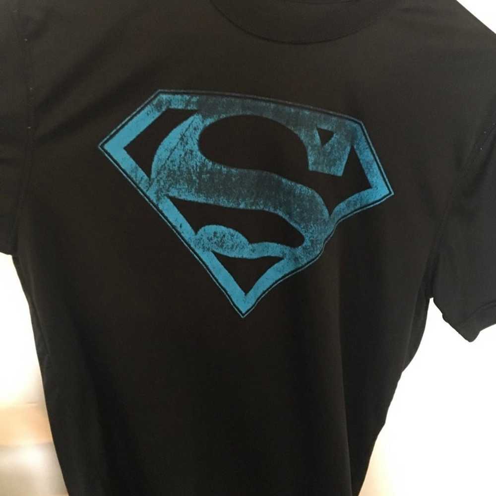 Punisher and Superman shirts size Small stretchy - image 4