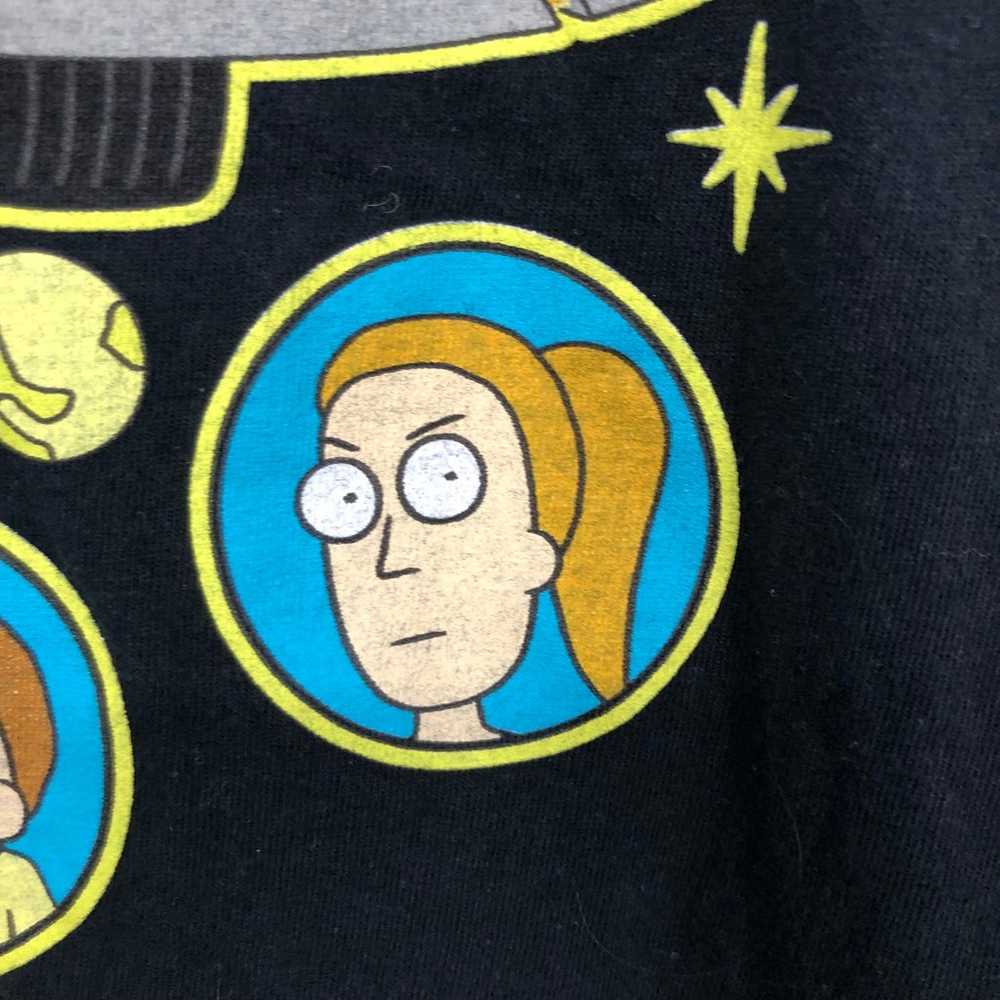 Rick and Morty Spaceship T-Shirt, Cartoon Network… - image 4