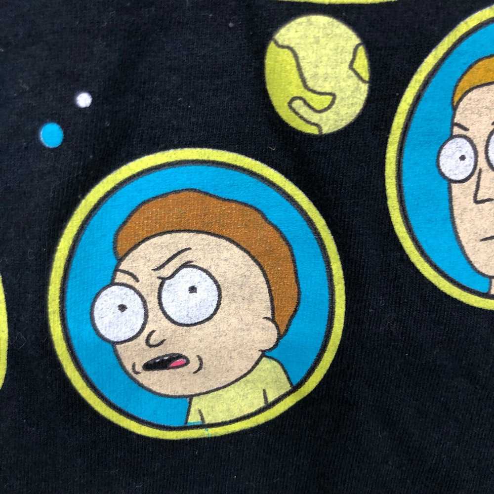 Rick and Morty Spaceship T-Shirt, Cartoon Network… - image 5