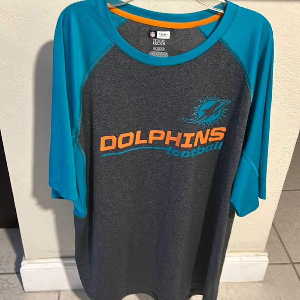 NFL team apparel Miami dolphins T-shirt - image 1