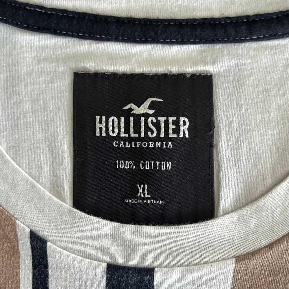 Hollister California Embroidered Logo Vertical St… - image 4