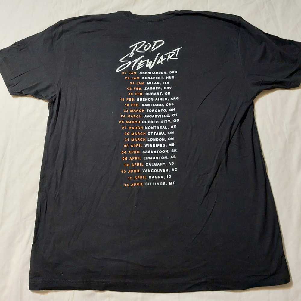 Rod Stewart 2018 Canada Concert Tour Shirt: Mens … - image 7