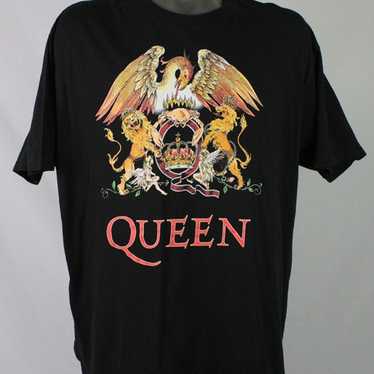 NWOT Queen Band Phoenix Crown Print Black T-Shirt 