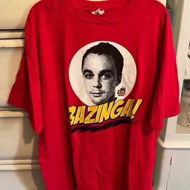 The Big Bang Theory Sheldon Bazinga Men's T-Shirt… - image 1