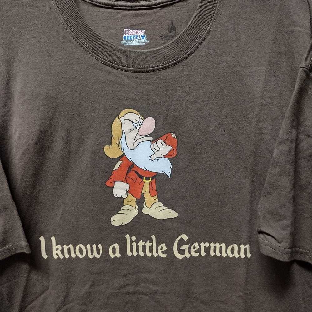 Disney Parks - Grumpy I Know A Little German T-sh… - image 2