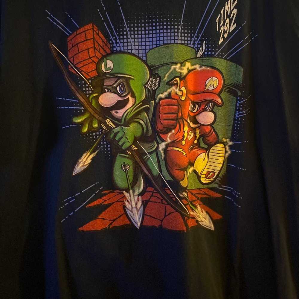 Super Mario Brothers Luigi/Green Arrow-Mario/Flas… - image 2
