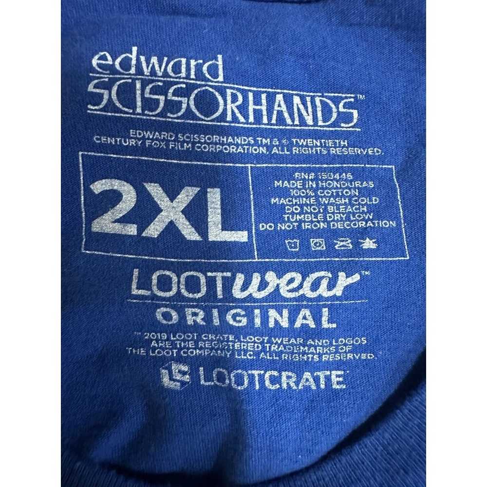 Edward Scissorhands Loot Crate Exclusive Blue T-s… - image 3