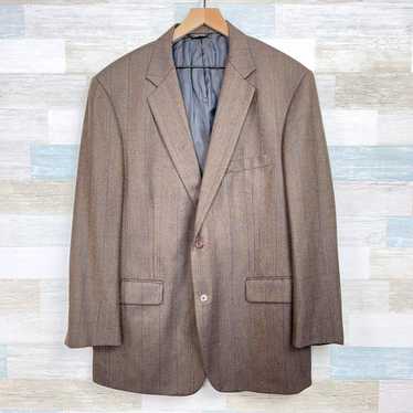 Southwick Southwick Wool Herringbone Bespoke Suit… - image 1