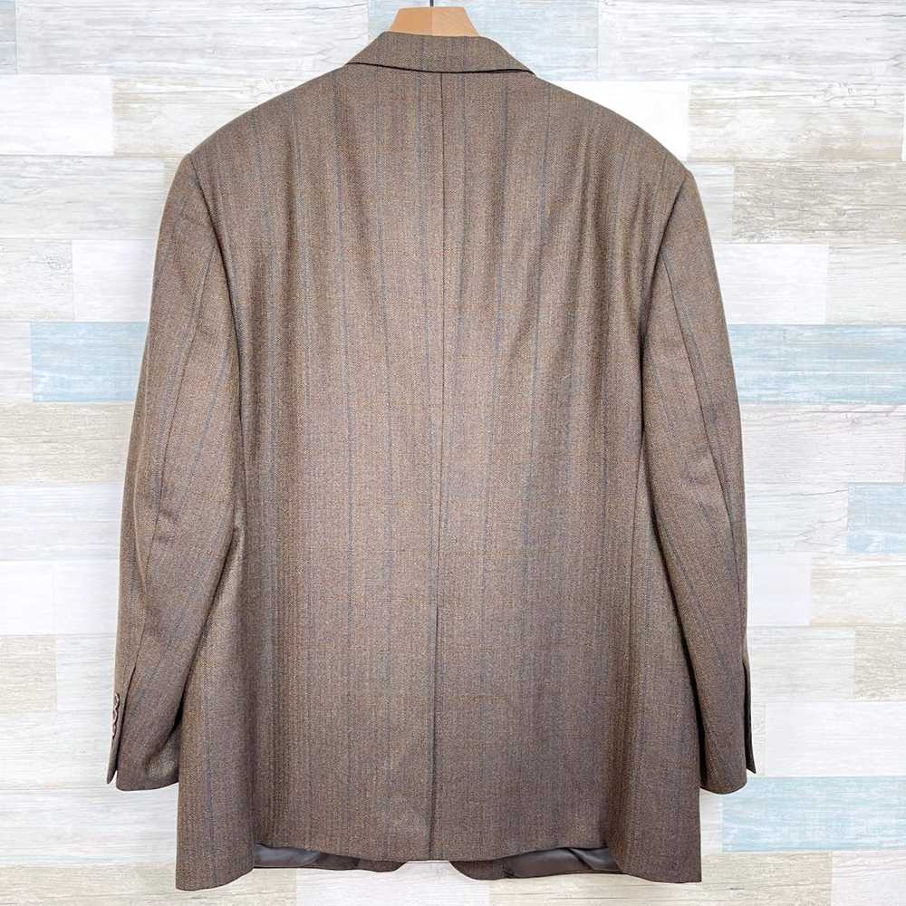 Southwick Southwick Wool Herringbone Bespoke Suit… - image 5