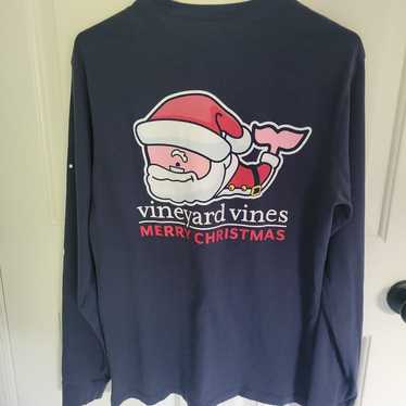 Vineyard Vines Long Sleeve Santa Whale - image 1