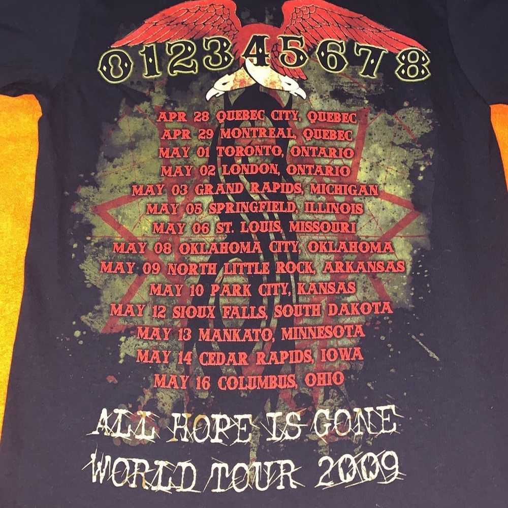 Slipknot All Hope Is Gone 2009 T-shirt - image 7